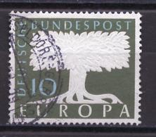 Europa CEPT 1957 Allemagne Fédérale - Germany - Deutschland Y&T N°140v - Michel N°268v (o) - 1957