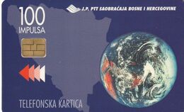 BOSNIA Y HERZEGOVINA. BA-PTT-0002. Bosnian Stamps - Globe. 1997. (500) - Bosnie