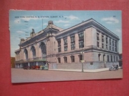 NY Central R.R. Station  Albany      NewYork  > Ref 4307 - Albany