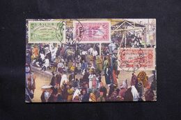 SYRIE - Affranchissement Plaisant De Damas Sur Carte Postale De Beyrouth En 1929 - L 68649 - Briefe U. Dokumente
