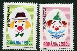 ROMANIA 2002 Europa: Circus  MNH / **.  Michel 5657-58 - Ongebruikt