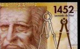 Test Note DE LA RUE "Da Vinci" Type G, Testnote,  Beids. Druck, RRR, UNC, Error Note, SPECIMEN, Trial - Andere - Europa