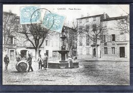 Carces - Place Marceau - Carces