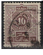 MAROC        N°  YVERT :   TAXE 29  ( 6 )   OBLITERE       ( OB 8 / 36 ) - Impuestos