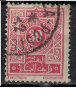 MAROC        N°  YVERT :   TAXE 31  ( 3 )  OBLITERE       ( OB 8 / 36 ) - Portomarken