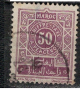 MAROC        N°  YVERT :   TAXE 32   ( 2 )    OBLITERE       ( OB 8 / 36 ) - Timbres-taxe