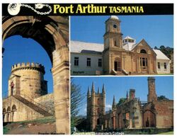 (K 9) Australia - TAS - With Stamp - Port Arthur - Gevangenis