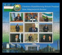 Uzbekistan 2017 Mih. 1191/99 In Memory Of President Islam Karimov MNH ** - Uzbekistan