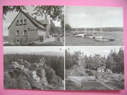 Germany: Ehrenfriedersdorf (Erzgebirge) - Jugendherberge "Kurt-Richter", Greifenbachstauweiher - 1970s - Ehrenfriedersdorf