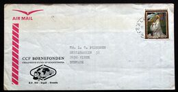 Rwanda Air Mail Cover Children's Foundation  Sent To Denmark  ( Lot 2033 ) - Other & Unclassified