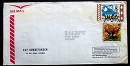 Rwanda Air Mail Cover Children's Foundation  Sent To Denmark  ( Lot 2033 ) - Otros & Sin Clasificación