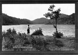 Carces - Pêche à La Tanche Sur Le Lac.( édit. Auguste - Librairie Carces ). - Carces