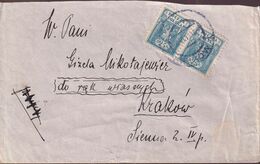 POLAND 1919 Cover Fi 78 Dated 8.VI.19 - Lettres & Documents