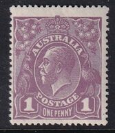 Australia 1922 Geo V Single Wmk SG 57 Mint Never Hinged - Neufs