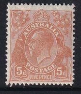 Australia 1928 Geo V SM Multi Wmk P.13.5x12.5 SG 103a Mint Never Hinged - Mint Stamps