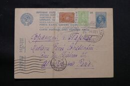 U.R.S.S. - Entier Postal + Compléments De Léningrad  Pour La France En 1935 - L 68688 - ...-1949