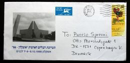 Israel 2001 Cover   To Denmark( Lot 2090) - Storia Postale