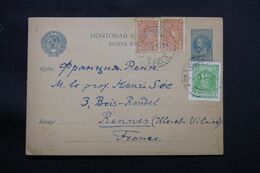 U.R.S.S. - Entier Postal + Compléments De Leningrad Pour La France En 1930 - L 68694 - ...-1949