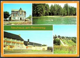 D9350 - Neuhaus HO Gaststätte Hotel Hirsch Kulturhaus Erich Weinert - Bild Und Heimat Reichenbach - Neuhaus