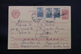 U.R.S.S. - Entier Postal + Compléments De Moscou Pour La France En 1947 - L 68705 - ...-1949