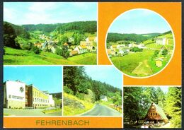 D9354 - TOP Fehrenbach FDGB Heim Fritz Sattler Waldbaude Werraquelle - Bild Und Heimat Reichenbach - Hildburghausen