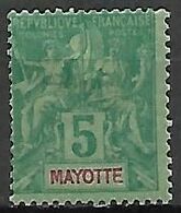 MAYOTTE    -   1892  .  Y&T N° 4 *.  Type Groupe. - Nuevos