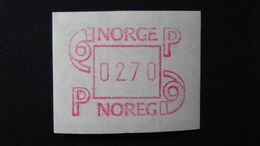 Norway - 1986 - Mi:NO ATM3, Yt:NO D3**MNH - Look Scan - Viñetas De Franqueo [ATM]