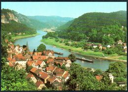 D9383 - TOP Wehlen Schlepper Schleppkahn Elbeschifffahrt - Bild Und Heimat Reichenbach - Wehlen