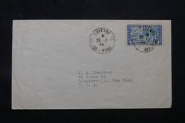 GUYANE - Enveloppe De Cayenne Pour Les Etats Unis En 1934 - L 68726 - Briefe U. Dokumente