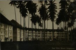 Singapore - Singapour // Carte Photo - RPPC // Sea View Hotel 19?? - Singapore