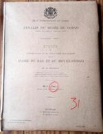 Études Systématique Et De Géographie Botaniques Sur La Flore Du Bas- Et Du Moyen Congo Série V Tome II Fascicule I - Sonstige & Ohne Zuordnung