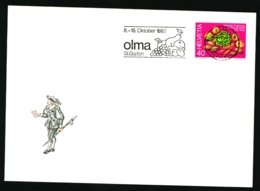 573 Auf Brief Mit Flaggenstempel 4.1.659 ET Olma St. Gallen - Marcofilia