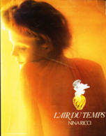 PUB PARFUM   ( L 'AIR DU TEMPS ) De " NINA RICCI " Par  " DAVID HAMILTON " 1985  ( 3 ) - Unclassified