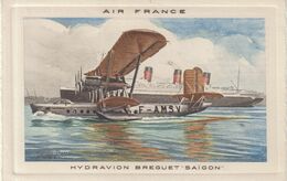 AIR FRANCE : Hydravion Breguet Saigon . - Altri