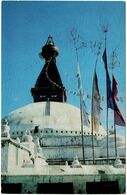 CPM Népal. Boudhanath Stupa, Kathmandu (timbre) - Népal