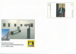 BRD / Bund DP Ganzsachenumschlag 2003 Museum München Max Beckmann Gemälde Briefmarkentage München - Private Covers - Mint