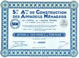 Top: Construction Des Appareils Ménagers, Action - A - C