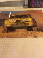 POSTER-AFFICHE  82x59 PEUGEOT GRAND RAID  Et Au Dos (voir Description) - Other & Unclassified