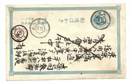 JAPAN - Entier Postal D - OLD POSTCARD - Briefe U. Dokumente