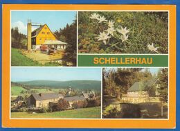 Deutschland; Schellerhau; Multibildkarte - Schellerhau