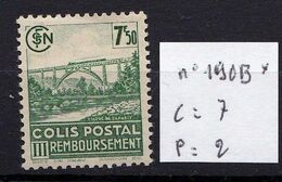 N° 190 B * , Thème Chemin De Fer - Mint/Hinged