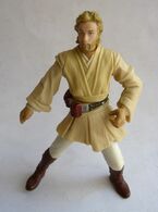 FIGURINE STAR WARS 2001 OBI WAN KENOBI Sans SABRE LASER Hasbro - Episode I