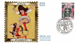 🎪1er FESTIVAL DU CIRQUE DE MONTE-CARLO : EQUILIBRISTE Sur Env. 1er Jour De 1974 De MONACO. N° 978 Parf état. FDC - Cirque