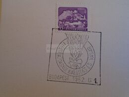 D173260  Hungary Special Postmark Sonderstempel - Agricultural Exhibition And Fair  Budapest 1962 - Marcophilie