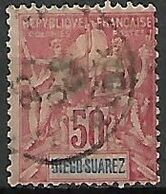 DIEGO - SUAREZ   -   1893 .  Y&T N° 48 Oblitéré.  Type Groupe - Used Stamps