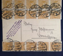 Germany, Deutsches Reich, Circulated Card, 1923 - Covers & Documents