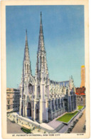 Post Card New York. The Union News. St. Patrick Cathedral. - Kerken