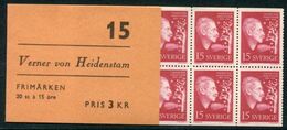 SWEDEN 1959 Heidenstam Centenary Booklet MNH / **.  Michel 449 MH - 1951-80
