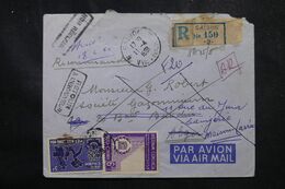 VIETNAM - Enveloppe En Recommandé De Saïgon Pour Alger En 1961 Et Retour à L'envoyeur - L 68945 - Vietnam