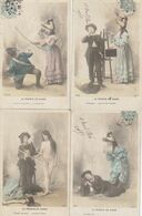 LE PERMIS DE DIANE FEMME NUE ...SERIE S.I.P N°109 LOT 6 CARTES PRECURSEUR RARES - Women